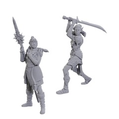 Baldur's Gate Lae'zel and Shadowheart Minis